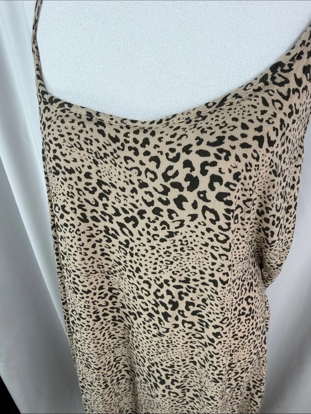 American Eagle Outfitters Leopard-Print Maxi Skirt in Beige and Black